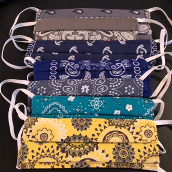 “Bandanna Bonanza” Face Mask 30+ colors available - Picture 6 of 10